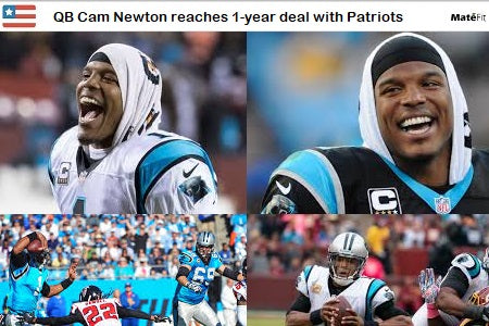 QB Cam Newton reaches 1-year deal with Patriots, sources say