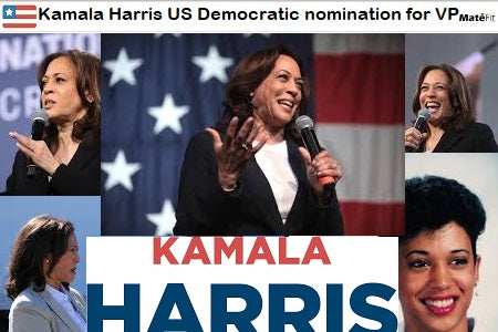 Breaking news: Kamala Harris Making history as the first Black woman and Asian-American on a major US Vice presidential ticket